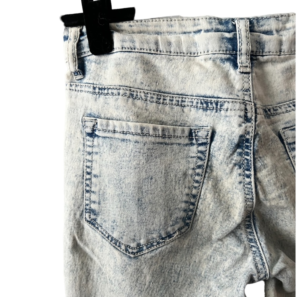 LEI | ACID WASH SKINNY JEANS - STRETCHY DENIM JEGGING - Picture 3 of 14